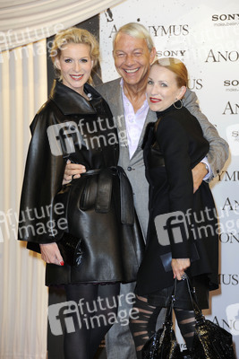 Jo Groebel mit Gattin Grit Weiss und Birgit von Heintze