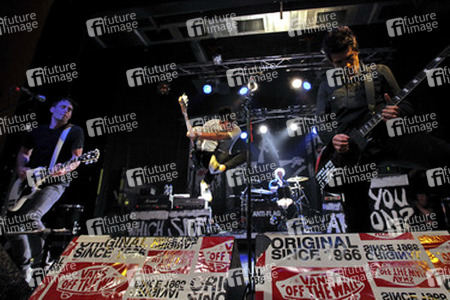 Chris Head, Chris #2, Pat Thetic, Justin Sane (Anti-Flag)