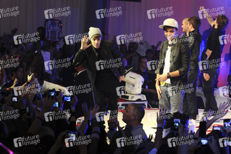 Justin Bieber and The Wanted