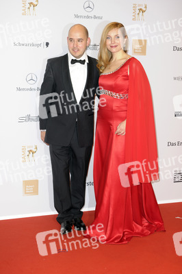 Nadja Uhl mit Ehemann Kay Bockhold