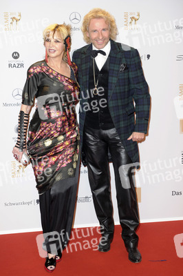 Thomas Gottschalk mit Ehefrau Thea