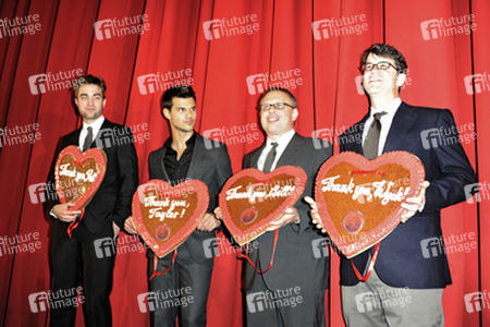 Robert Pattinson, Taylor Lautner, Bill Condon, Wyck Godfrey
