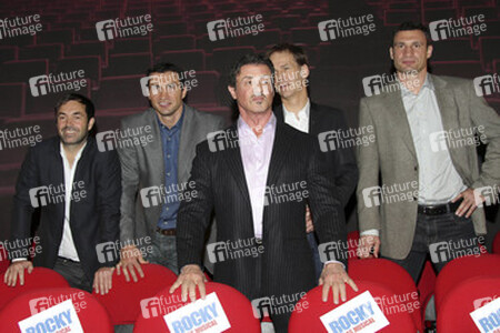 Michael Hildebrandt, Wladimir Klitschko, Sylvester Stallone, Johannes Mock-O'Hara, Vitali Klitschko