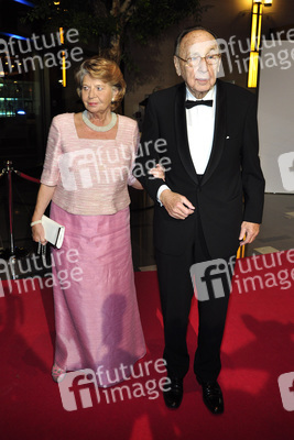 Hans-Dietrich Genscher mit Gattin Barbara