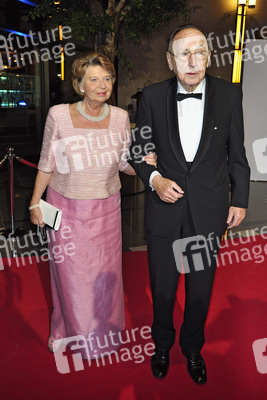 Hans-Dietrich Genscher mit Gattin Barbara