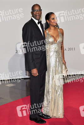 Edwin Moses mit Gattin Michelle