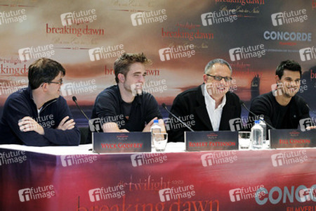 Wyck Godfrey, Robert Pattinson, Bill Condon, Taylor Lautner