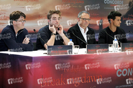 Wyck Godfrey, Robert Pattinson, Bill Condon, Taylor Lautner
