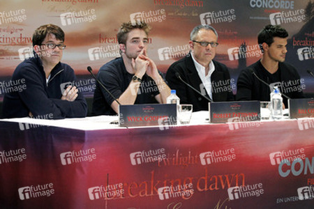Wyck Godfrey, Robert Pattinson, Bill Condon, Taylor Lautner