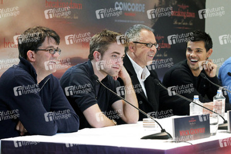 Wyck Godfrey, Robert Pattinson, Bill Condon, Taylor Lautner