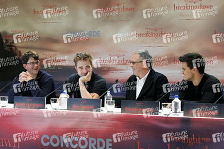 Wyck Godfrey, Robert Pattinson, Bill Condon, Taylor Lautner