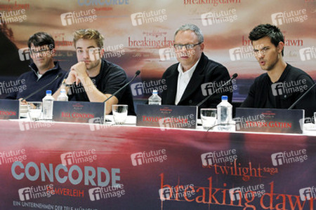 Wyck Godfrey, Robert Pattinson, Bill Condon, Taylor Lautner