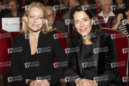 Anne Will mit Lebensgefährtin Miriam Meckel