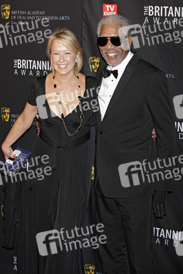 Morgan Freeman mit Sarah Cairns