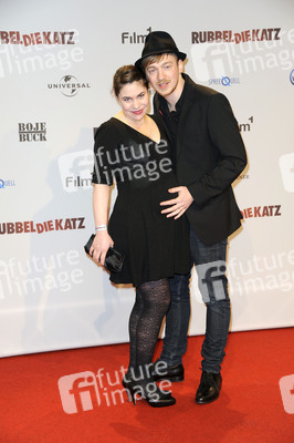 Tino Mewes mit Gattin Jamila Saab