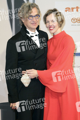 Wim Wenders mit Gattin Donata