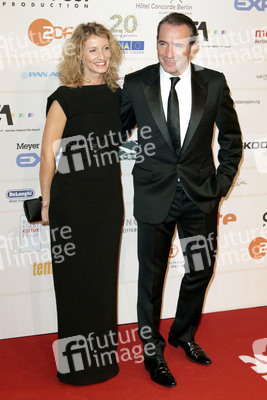 Jean Dujardin mit Ehefrau Malou