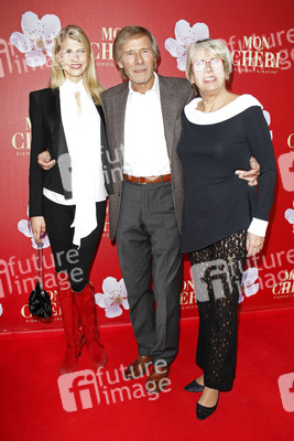 Horst Janson mit Ehefrau Hella und Tochter Laura