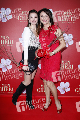 Uschi Dämmrich von Luttitz mit Tochter Stephanie