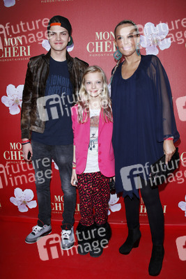 Jimi Blue Ochsenknecht, Natascha Ochsenknecht mit Tochter Cheyenne