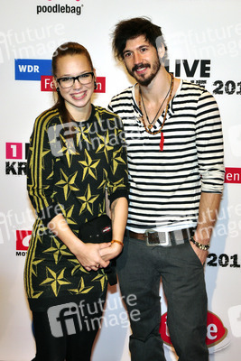 Stefanie Heinzmann mit Bruder Claudio Heinzmann
