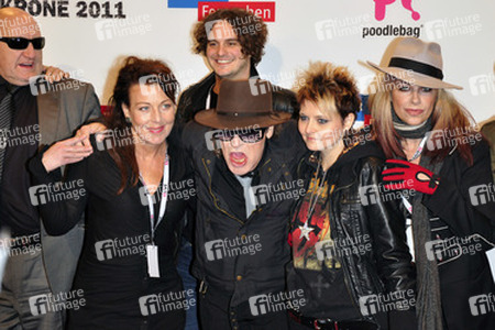 Udo Lindenberg mit Freundin Tine Acke und Entourage