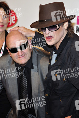 Udo Lindenberg mit Bodyguard Eddy Kante