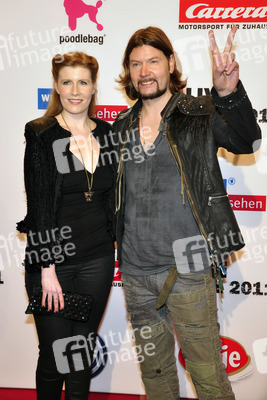 Rea Garvey (Reamonn) mit Schwester Margarita