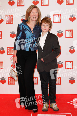 Marion Kracht mit Sohn Darius