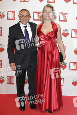 Felix Magath mit Ehefrau Nicola