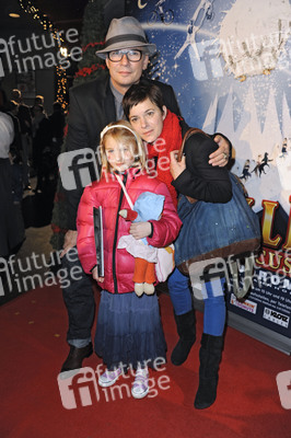 Leander Haußmann, Annika Kuhl und Tochter Kunigunde