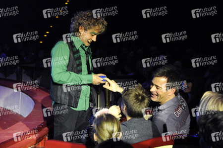 Baldrian und Jan Sosniok mit Sohn Jonas