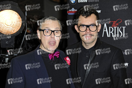 Rolf Scheider mit Partner Julien Peltier