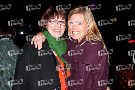 Nele Kiper mit ihrer Agentin