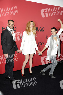 Nena mit Tochter Larissa und Sohn Saskias