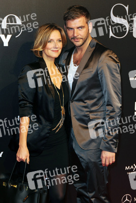 Kim Fisher mit Begleitung