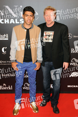 Noah Becker, Boris Becker mit Gast