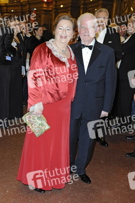 Kurt Biedenkopf mit Ehefrau Ingrid