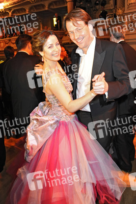 Bettina Cramer mit Begleitung