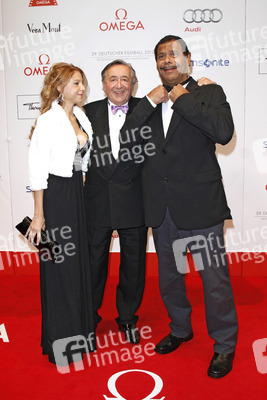 Richard Lugner mit Anastasia Sokol, Günther Kaufmann