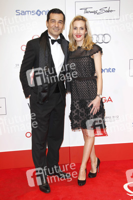 Erol Sander mit Gattin Caroline Godet