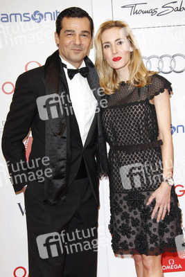 Erol Sander mit Gattin Caroline Godet