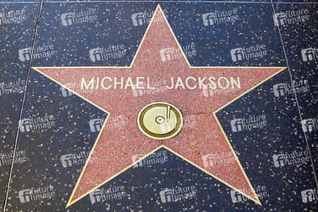 Michael Jackson's Stern am Hollywood Walk of Fame