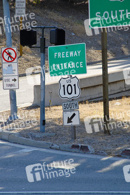 101 Freeway Schild