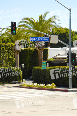 Santa Monica Blvd. Straßenschild