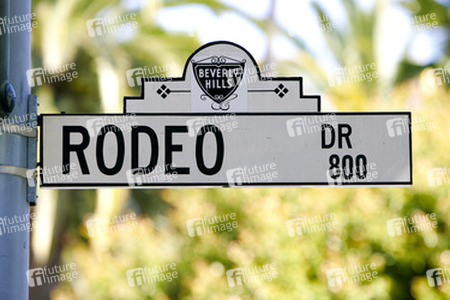 Rodeo Drive Straßenschild