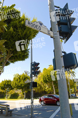 Rodeo Drive Straßenschild