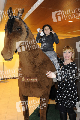 Sandra Steffl mit Tochter Emily