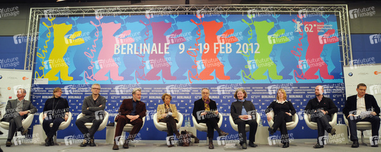 Dieter Kosslick mit seinem Berlinale-Team
