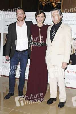 Michael Fassbender, Keira Knightley, Viggo Mortensen